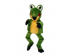 Plush Frog 37cm, puppet - plush toys