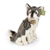 Plush wolf with cub 27cm - plush toys