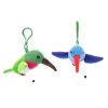 Plush hummingbird 12 cm keychain - plush toys