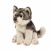 Plush wolf 15 cm - plush toys