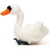 Plush swan 16 cm - plush toys