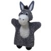 Plush donkey puppet 32cm - plush toys