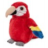 Plyšový papoušek Ara 14 cm - plyšové hračky