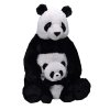 Plush panda with cub 60 cm - plush toys