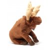 Plush moose 19cm - plush toys