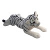Plush tiger white 60 cm - plush toys