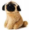 Plush pug 14 cm - plush toys