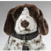 Plush hunting dog with collar 27 cm - plush toys