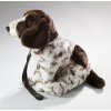 Plush hunting dog with collar 27 cm - plush toys