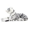 Plush tiger white 70 cm - plush toys