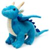 Plush dragon blue 20 cm - plush toys