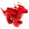 Plush dragon red 20 cm - plush toys