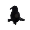 Plush raven puppet 28 cm - plush toys