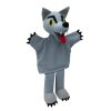 Wolf with yellow eyes 30 cm, puppet