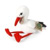 Plush stork 14 cm - plush toys