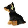 Plyšový pes doberman 30 cm