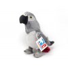 Plush parrot gray 20 cm - plush toys