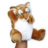 Plush tiger puppet 28 cm - plush toys