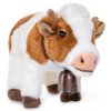 Plyšová kráva se zvoncem 27 cm - plyšové hračky