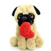 Plush pug 16 cm - plush toys