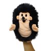 Plush Hedgehog 23cm, black puppet - plush toys