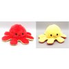 Plyšová chobotnice oboustranná 30 cm - plyšové hračky