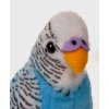 Plush parakeet 14 cm - plush toys