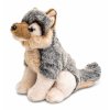 Plyšový vlk sedící 20 cm - plyšové hračky