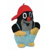 Plush Mole 25cm, in panties with a red cap - plush toys