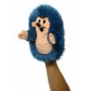 Plush Hedgehog 23cm, blue puppet - plush toys