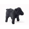 Plyšová ovce černá 19 cm - plyšové hračky