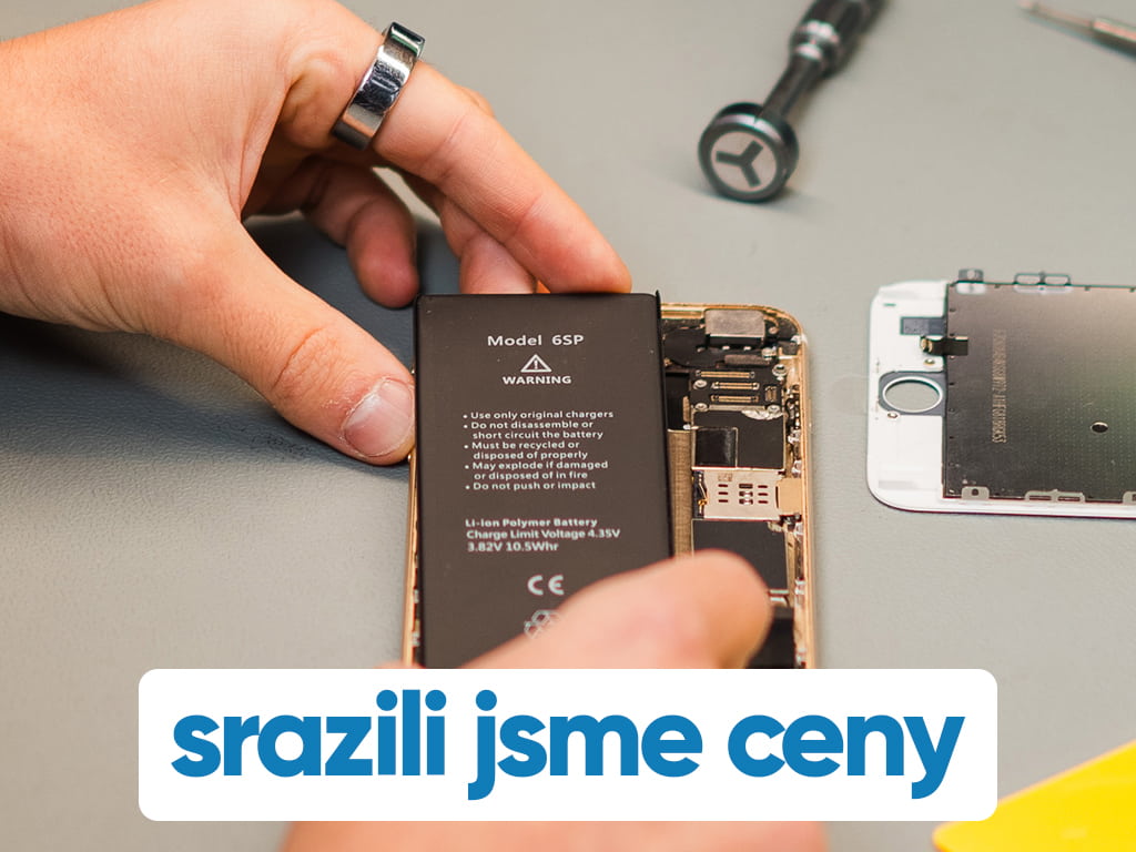 Profesionální výměna baterie v iPhonu levnější než kdy dříve!