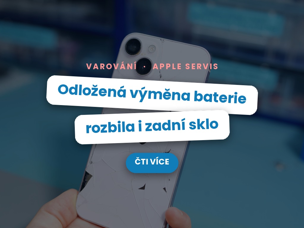 Odložená výměna baterie rozbila i zadní sklo – varování