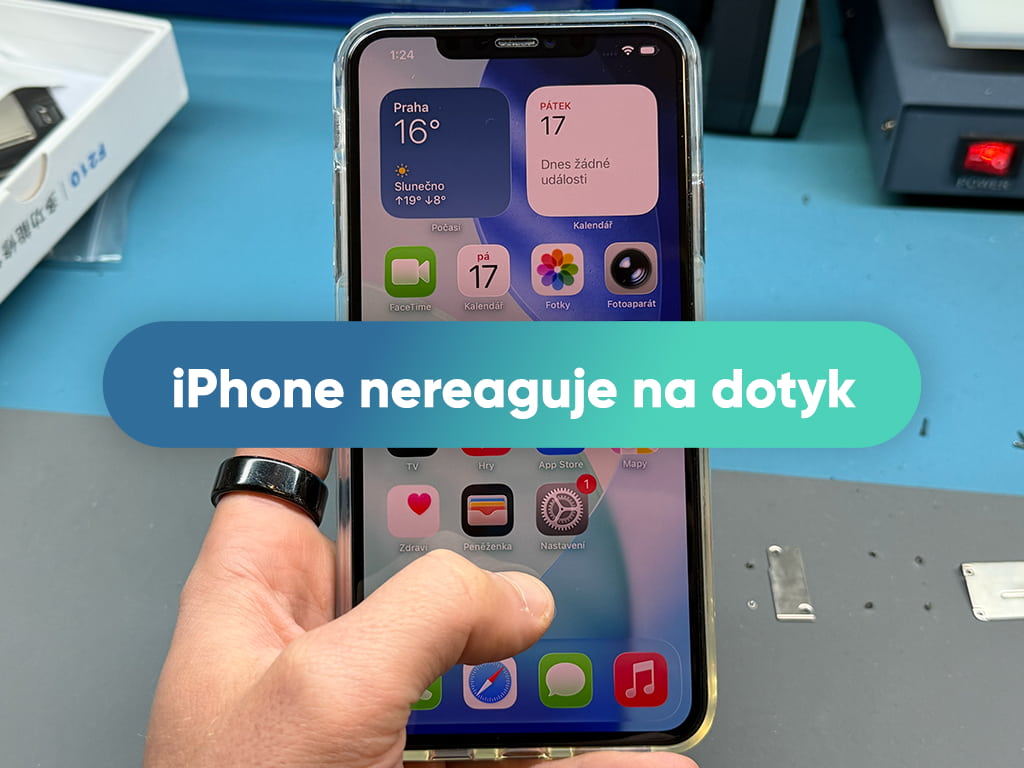 iPhone nereaguje na dotyk – co dělat a kdy řešit výměnu displeje