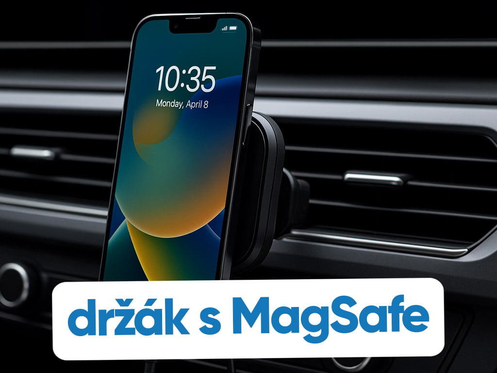Držák do auta s MagSafe bezdrátovým nabíjením 15W