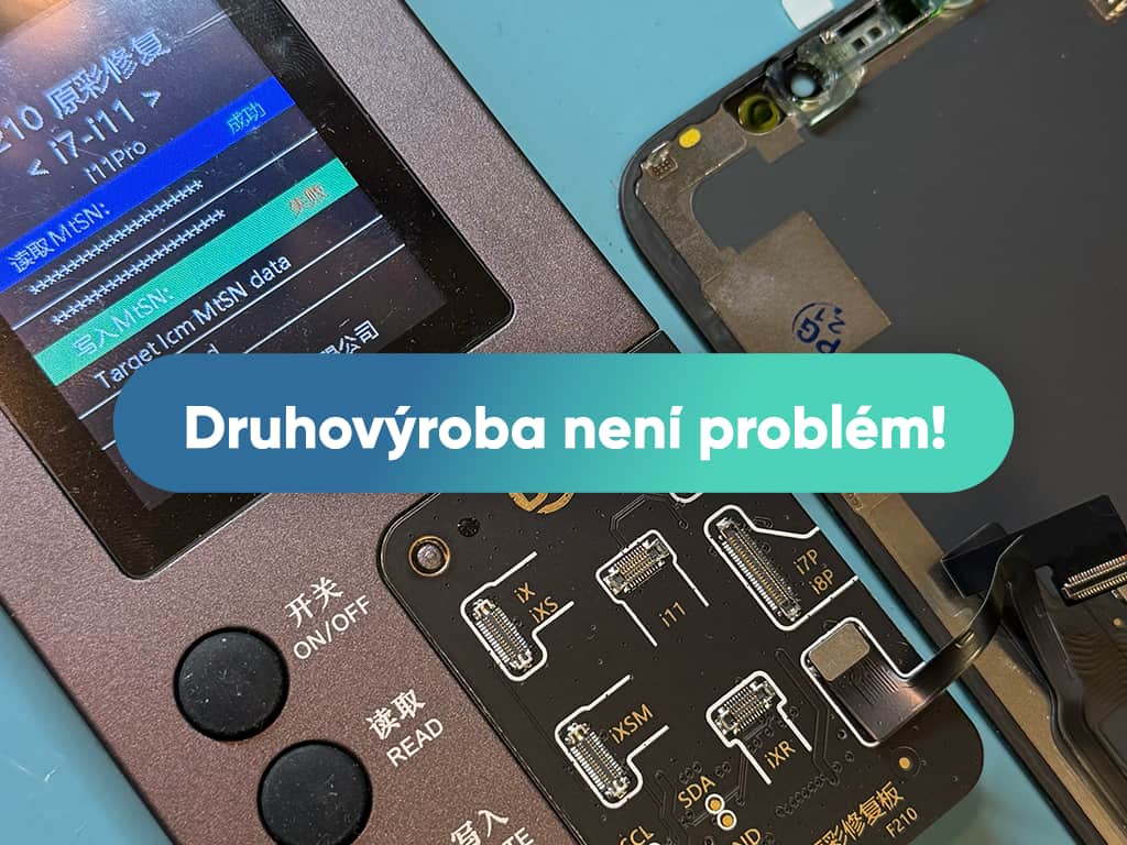 Druhovýroba není problém, špatná kvalita ANO!