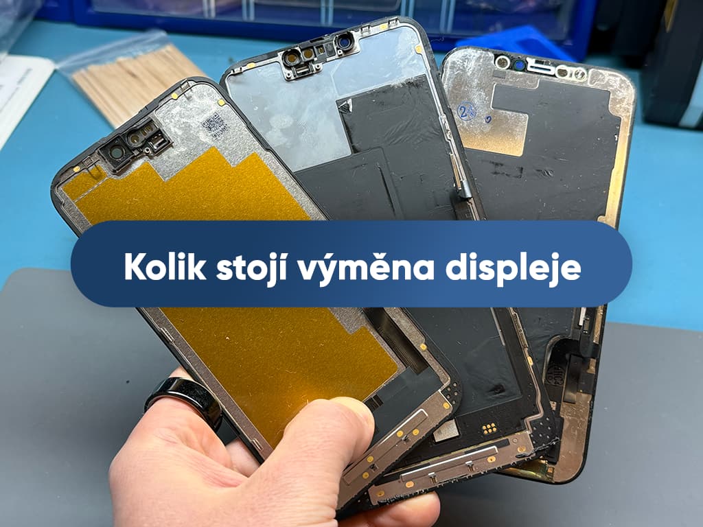Kolik stojí výměna displeje iPhone? Cena a doba opravy