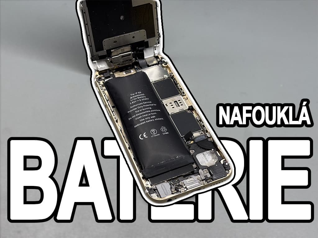 Co dělat, když se vám nafoukne baterie v iPhonu?