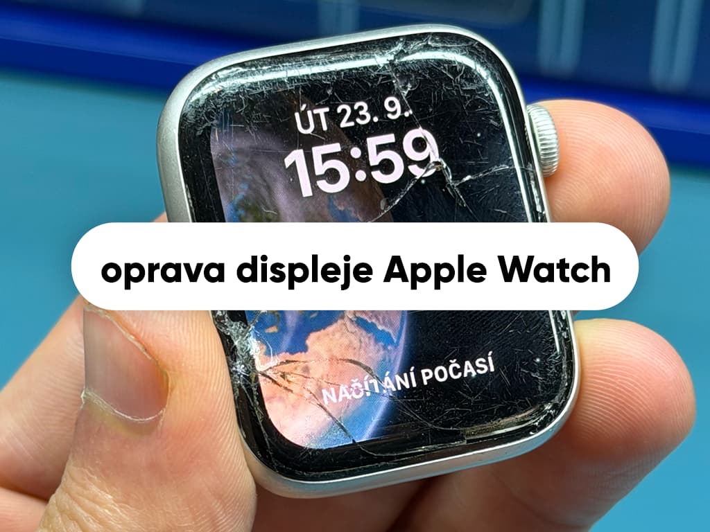 Věděli jste, že opravujeme i displeje Apple Watch?