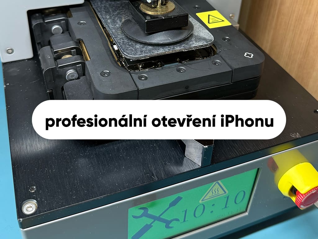 Pořídili jsme si profesionální stroj na otevírání iPhonů