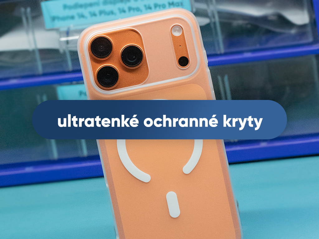 Zachovají elegantní design a chrání před poškozením, skladem i na nejnovější iPhone 17 Pro Max