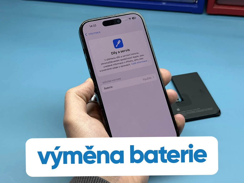 Nabízíme výměnu baterie v iPhonu s konfigurací..
