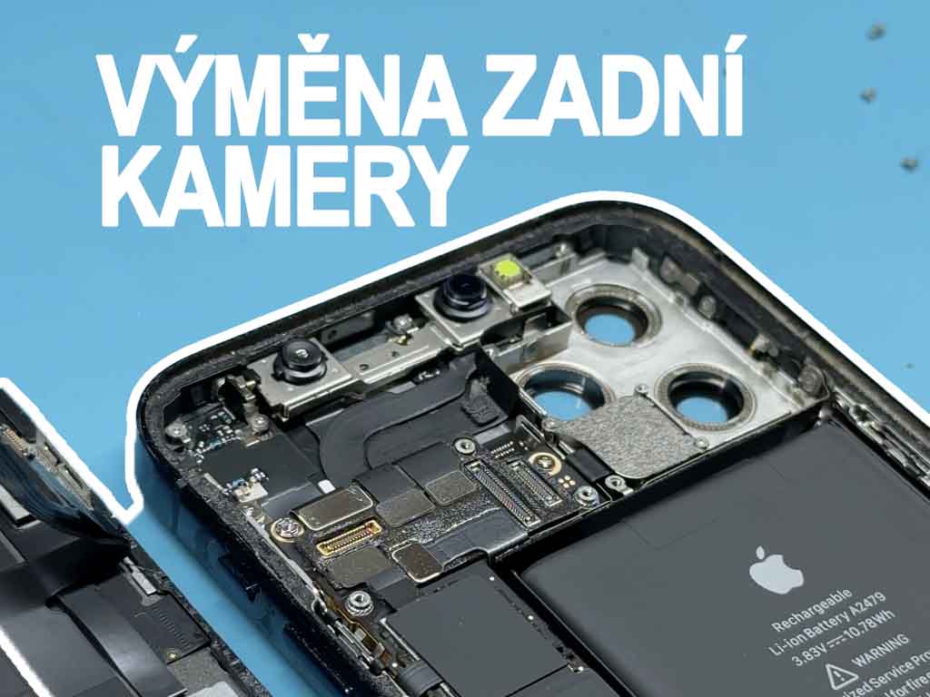 VIDEO: Jak probíhá výměna zadní kamery u iPhonu s konfigurací