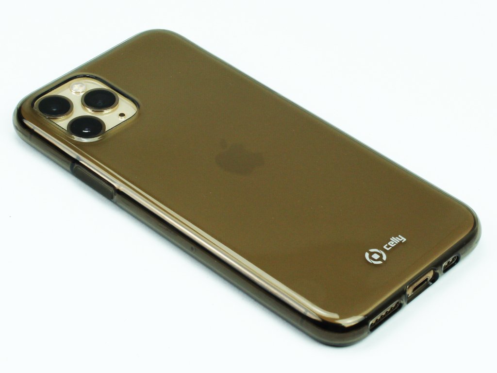 Pouzdro CELLY Gelskin pro Apple iPhone 11 Pro Černé 1
