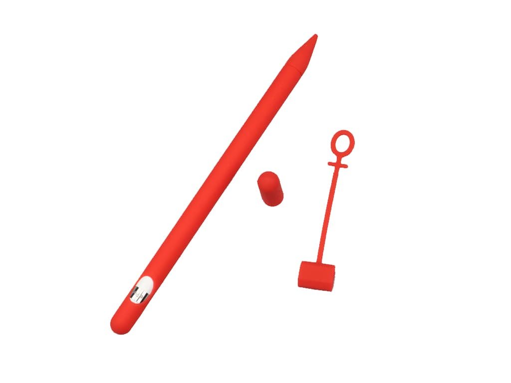 Obal na Apple Pencil Červený