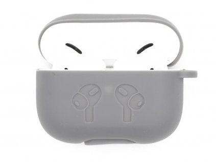 Silikonový obal na AirPods Pro Šedý 2