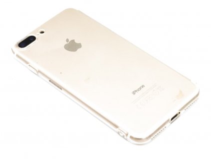 SWISSTEN gumový obal na iPhone 7,8 PLUS Průhledný 1