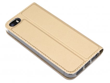 DUX DUCIS silikonové zavírací pouzdro na iPhone 5,5s,SE Zlatý 1