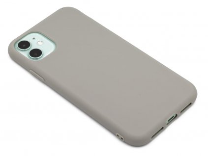 TPU gumové kryty na iPhone 11 Šedý 1