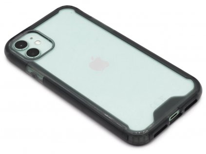 Vysoce odolný obal s vyztuženými hranami na iPhone 11 Černý 1